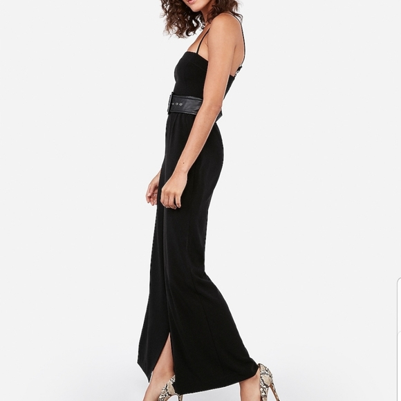 Express  High Waisted Jumpsuit - Picture 2 of 12